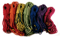 8.5 Scarlet, 9.7 Tangerine, 10.3 Yellow, 9.7 Moss Firefly, 8.5 Royal Blue, 9.1 Purple, 8.5 Fuschia